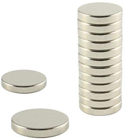 KLEBESHOP24 Neodym-Magnete 6 x 2 mm, 100 Stück | Scheibenmagnete oder Quadermagnete für den professionellen Einsatz