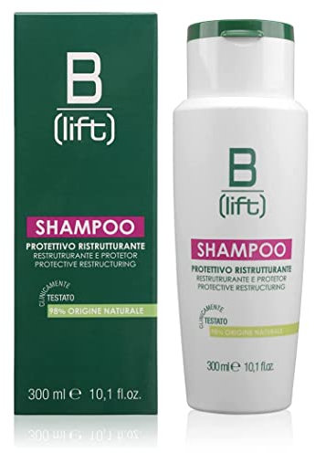 Blift, Shampoo,Protettivo e Ristrutturante con Uva Rossa,Melograno,Fitoestratto della Castagna,Pantenolo,Pelli Sensibili,Made in Italy,300 ml