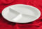 PRIAMI MULTISTORE SATURNIA Napoli Piatto Tris 30CM, Bianco, 6 Unita'