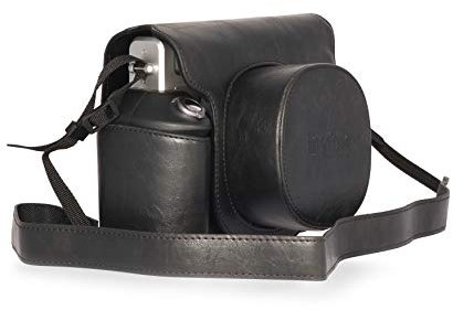 Fujifilm Instax Wide 300 Schutzhülle für Instax Kamera Wide 300, Schwarz, Kunstleder, Schwarz