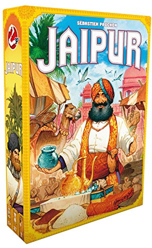 Asmodee – Jaipur 2nd Edition – A Classic 2 Player Strategy Board Game – Portable Travel-Friendly Card Game for 2 Players –Perfect for Adults, Families and Couples – Ages 10+ – 30 Minute Games