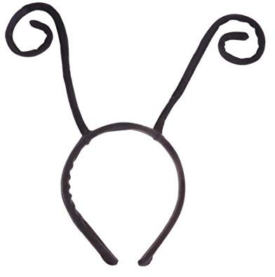 Holibanna Antenne Haarreif Kopfschmuck Biegbar Antenne Insekt Stirnband Hoop Accessoire Feeler Headband für Kindertag Halloween Party Kostüm