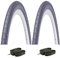 Kenda - 2 neumáticos + 2 cámaras 28 - 700 x 40 (42-622) negro para bicicleta de ciudad