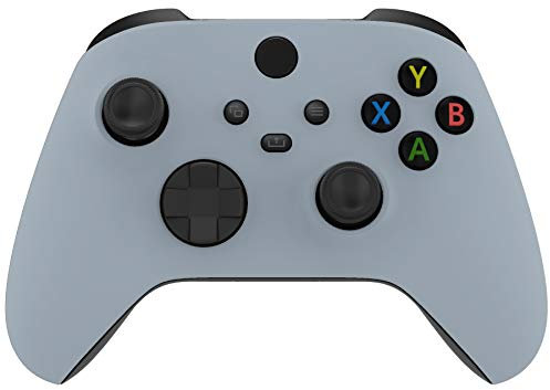 eXtremeRate Replacement Shell for Xbox Series X & S Controller - Personalized Upgrade - New Hope Gray Custom Cover Case Faceplate Cover for Xbox Core Wireless Controller [Controller NOT Included]