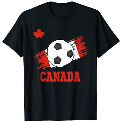 Kanada Fußball Kanadischer Fußball Kanada Futbol T-Shirt