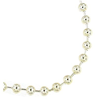 Original italienische Kugelkette 925 Silber 3mm 80 cm Silberkette Halskette Damen Herren Schmuck ab Fabrik tendenze Italy D-P3-80