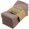 INFEI weich Polyester -Leinen gemischt Abendessen Cloth Servietten, 12 Stück (40 x 40 cm), für Veranstaltungen und den Heimgebrauch (Rauch Taupe)
