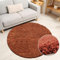 Miovani Hochflor Teppich Rund 200cm Terra - Besonders weicher Shaggy Teppich in vielen Farben & Größen für Dein gemütliches Zuhause - Teppich Wohnzimmer & Schlafzimmer
