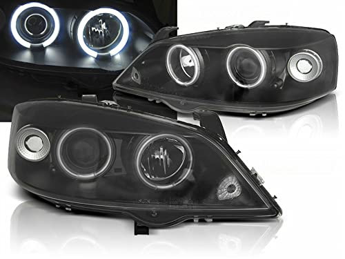 Tuning-Tec Angel Eyes Scheinwerfer Set CCFL schwarz für Opel Astra G 09.97-02.04