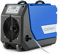 COSTWAY 85L/Day Commercial Dehumidifier, Industrial Air Dehumidifiers Building Dryer with Pump, 24H Timer, Auto Defrost, Memory Starting, Drain Hose, Wheels & Handle, Air Circulation 341m3/h