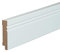 Kosche | Sockelleiste | Avantgarde | Hamburger Profil | MDF Foliert | 19 x 69 x 2500 mm | Weiß | Fußleiste | Hochwertig | Robust | 50 Meter