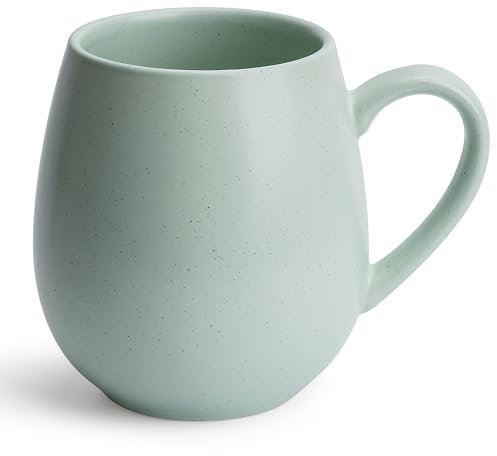 Happy Lemuro Grande tazza da tè – 540 ml – grande tazza da caffè in ceramica – tazza da tè XL – grande tazza in ceramica con manico – tazza da tè – tazza da tè grande – Taza para te – regalo per gli