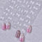 Weiß Spitze Schleife Nagelsticker Selbstklebend Niedlich Bögen Strasssteine Nageldesign Nail Sticker Kristall Diamant Schleifenknoten Bänder Nagel Sticker Bow Ribbon Nagel Deko Nagelaufkleber Nail Art