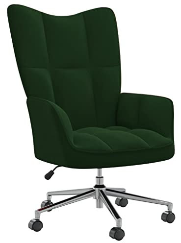 Somanki Relaxsessel Dunkelgrün Samt, Relaxsessel, Fernsehsessel, Kinosessel, Gaming Couch - 328163