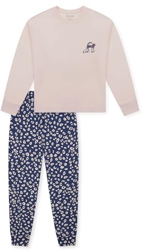 Schiesser Mädchen Schlafanzug Set Pyjama lang - 100% Organic Bio Baumwolle - Größe 140 bis 176