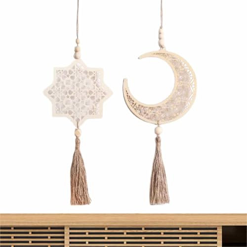 -Holzornamente – Ramaadan hängende Ornamente – eleganter