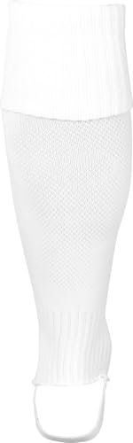 uhlsport Jungen Dehnbares Material Stutzen, Weiß, One Size (Packung mit 3)