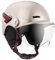 Casque vélo Casr GLOW AVEC LED ET VISIERE ROSE L