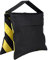 Qukaim Yellow & Black Stripes Sandsack Gewichtssack für Studio Video Lichtstativ Stativ 2,5 kg Heavy Duty Design ideal für Fotografie und Filmen