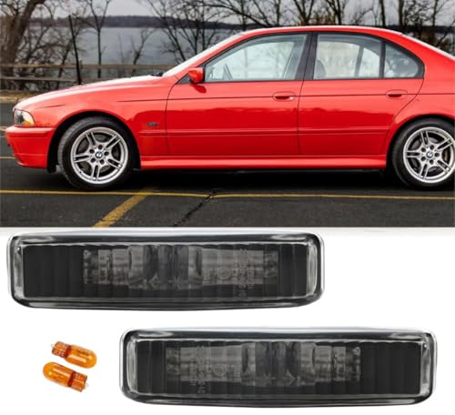 Seitenblinker Set smoke für BMW 5er E39 09/1995-06/2003 schwarz