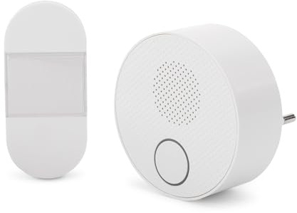 Entac Türklingel AC Plug-in Kinetisch Schalter IP44 Sender