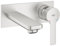 GROHE Lineare | Badarmatur - 2-Loch-Waschtischarmatur | Ausladung 149 mm, supersteel | 19409DC1