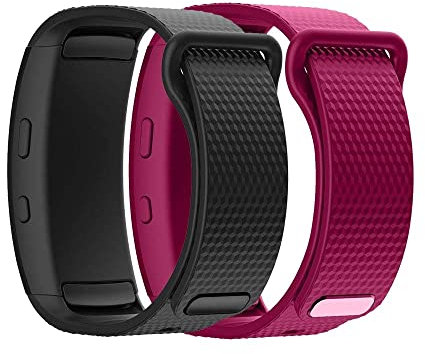 TOPsic Armband für Samsung Gear Fit2 / Gear Fit 2 Pro Armband, Ersatz Silikon Armband Armband Uhrenarmband für Gear Fit 2 Pro SM-R365 / Gear Fit2 SM-R360