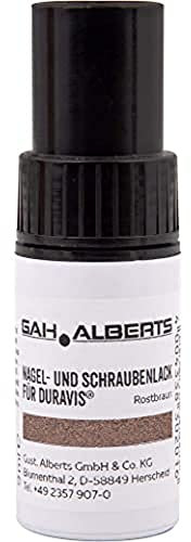 Alberts 302016 DURAVIS® Nagel- und Schraubenlack | rostbraun | 9 ml