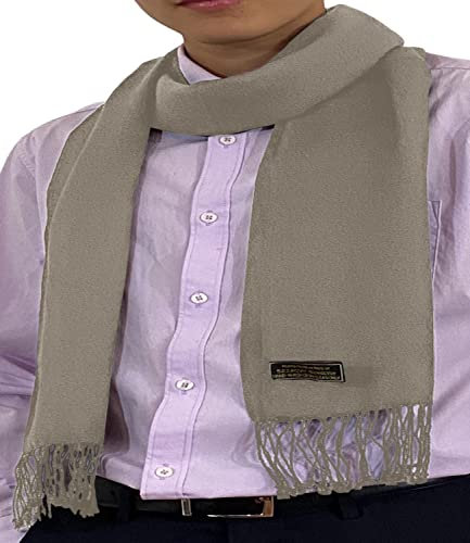 CJ Apparel Nerz Herren Nepalesisch Einfarbig Design Mode Strickschal Schals Herbst/Winter Wrap NEU