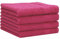 Betz Palermo Duschtücher – 4X Duschtuch aus 100% Baumwolle - Badetuch – Saunatuch –Liegetuch - 70 x 140 cm Farbe Cranberry