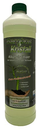 Bambus-Kristall Reiniger 1000ml - Hochleistungsreiniger jetzt mit Alkohol und desinfizierender Wirkung