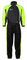 Zorax Hi-vis Yellow/Black L Waterproof Windproof Motorbike Motorcycle Rain Suit Men Rainwear RainCoat, Carry Bag, Reflective Stripes