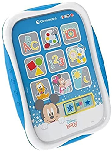 Clementoni 52580 - Ma première Tablette Baby Mickey - Jouet bébé - Version française - 9 Mois et Plus