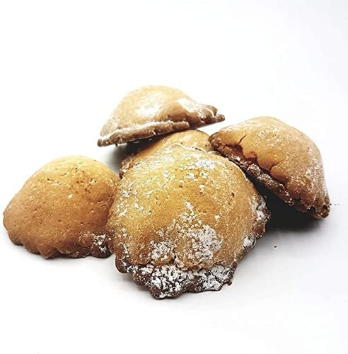 FAGOTTINI DOLCI ARTIGIANALI RIPIENI DI CREMA DI PISTACCHIO -10 PZ DA CIRCA 500 GR