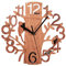 Horloge Murale en Forme d'arbre, Horloge Murale silencieuse sans tic-tac, Horloge de Cuisine, Horloge en Bois pour Mur, Horloge pour Bureau, Salon, Chambre à Coucher