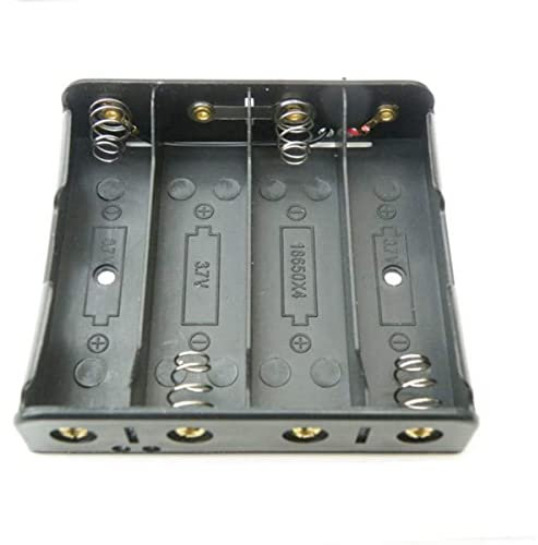 18650 Battery Case Holder 4 Slot Series Batteries Clip Box 3.7V Household Battery Holders