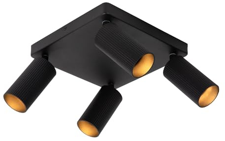 LUCIDE CLUBS - Deckenstrahler - 4xGU10 - Schwarz