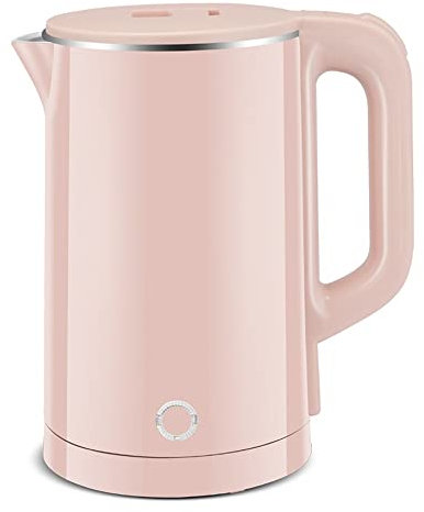 FairUo Kettles,Kettles, 2L, 1500W Fast Boiling, Led Light Indication, Scale Filter, Precise Temperature Control, 24 Hours 70℃ Heat Preservation/Pink