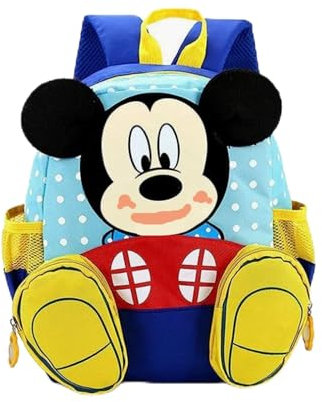 ZeYou Rucksack Mädchen,Minnie Cartoon Kinderrucksack,Minnie Wanderrucksack Kindergarten Mädchen,Modisch Tagesrucksack,Wasserdicht Schultasche,Faltbarer Rucksack Ultraleicht,Faltbar Wanderrucksack