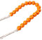 Gardinenbänder 2 Stück Gardinenzubehör Gardinenbänder Freie Installation Gardinenschnalle Gardinenbänder Kordelbänder, Orange