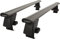 Barre portatutto Aerodynamic Black in alluminio della Farad con kit compatibile con FIAT TIPO SW 5 porte dal 2016 in poi senza corrimano (senza railing)