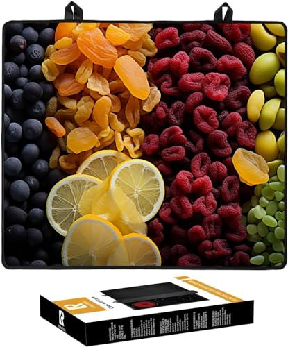 Kitchenraku Tapis pour Plaques à Induction 78x52cm, protection plaque induction,Couvre Plaque Tapis de Cuisson à Induction, Tapis de Protection pour Poêle en Verre (78X52cm, Noir)