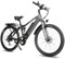 Skivogr 27.5 Vollfederung Elektrofahrräder Citybike, MTB Ebike mit 2.1 Zoll Reifen, 48V 17Ah Batterie, 7 Gang Getriebe, LCD-Farbdisplay, Hydraulische Scheibenbremsen, E Bike für Herren Damen