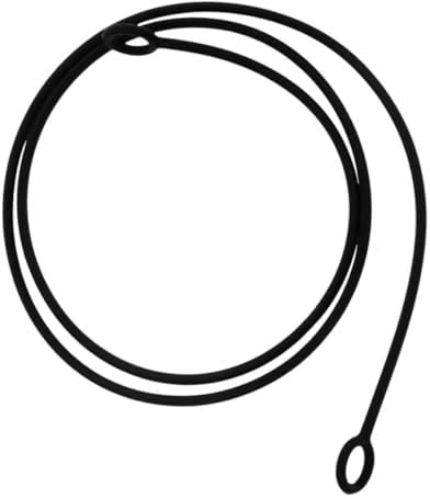 CHILDWEET Detachable Silicone Earplug Lanyard for Sleeping Black Ear Pads Earbud Replacement Strap Comfortable Portable