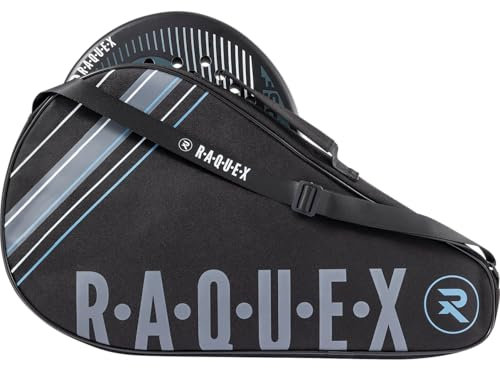 Raquex Enigma Custodia Padel - Protettiva Imbottita per 1 Racchetta - Nera, per Uomo e Donna