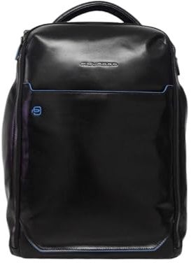 PIQUADRO Zaino 2 comparti in pelle porta pc 14 personalizzabile CA6591B2/N