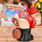 Santa Claus Bubble Blower, Weihnachtsmann Seifenblasenmaschine, Automatische Furz Bubble Machine mit Licht & Musik, Lustige Santa Bubble Blowing Machine für Kinder