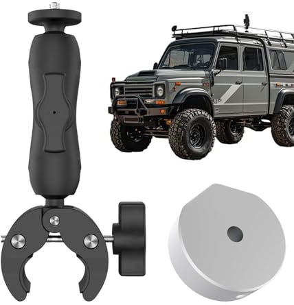 Kleine Wohnmobilhalterung, kleine Dachhalterung - Tragbarer Adapter für Autodach,Tragbare Masthalterung, verstellbare Dachhalterung für Wohnmobil-Dach, Wohnmobil-Leiterrohr-Halterung
