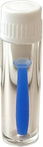 Txuolin Blue Soft Silicone Contact Lens Insertion Tool Easy Plunger Remover Soft and Hard Lenses Multifunction Portable Tool Supplies Contact Lens Applicator Contact Lens Care Accessories Visual Care