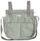 Bolso para Carrito de Paseo de bebé - Universal - Gran Capacidad - Bolsillos Exterior e Interiores (Vichy Tea)